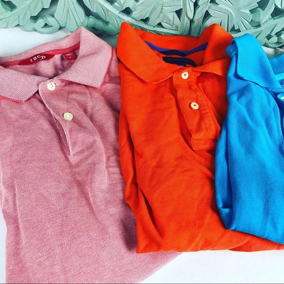 Bundle of 4 Polo Buttoned Down Shirts Sz Medium - Picture 3 of 8